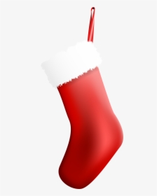 Christmas Clipart Clipart Stocking - Transparent Background Christmas Stocking Png, Png Download, Free Download