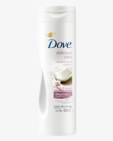 Dove Delicious Care Crema Corporal Nutritiva Leche - Dove, HD Png Download, Free Download