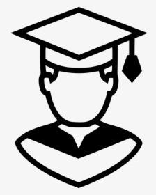 Graduation Boy - Convocation Logo Png Outline, Transparent Png, Free Download
