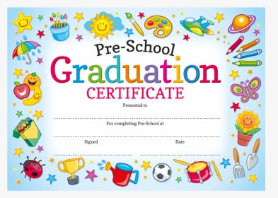 Preschool Graduation Certificates - Preschool, HD Png Download, Free Download