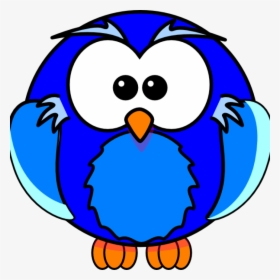 Blue Owl Clip Art Blue Owl Clip Art At Clker Vector - Nocturnal Animals Clip Art, HD Png Download, Free Download