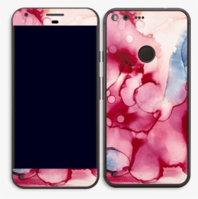 Pink Color Splash Skin Pixel Xl - Smartphone, HD Png Download, Free Download
