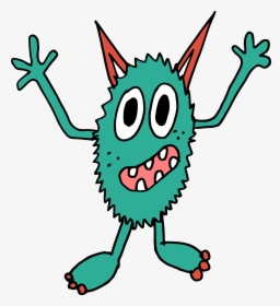 8 Cartoon Monster Vector 4, HD Png Download, Free Download