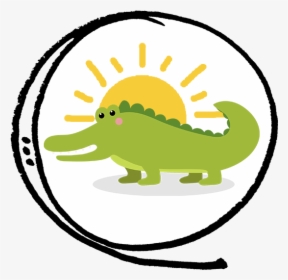 Camp Week Flying Crocodiles - 鱷魚 卡通 圖案, HD Png Download, Free Download