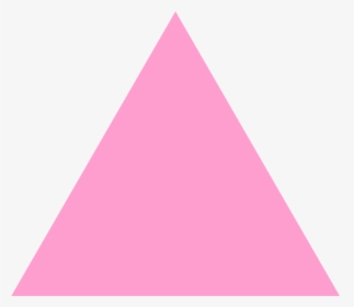 Pink Triangle Shape Clipart, HD Png Download, Free Download