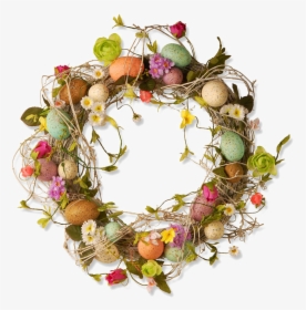 Easter Wreath Png, Transparent Png, Free Download