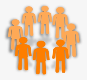 Population Clipart Clip Art - Transparent Groups Of People, HD Png Download, Free Download