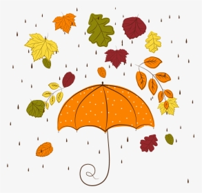 Autumn Rain Png Clipart - Autumn Rain Png, Transparent Png, Free Download