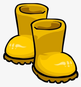 Rain Clipart Penguin - Transparent Rain Boots Clipart, HD Png Download, Free Download
