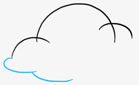 How To Draw Clouds - Line Art, HD Png Download, Free Download