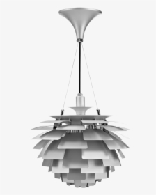 Transparent Ceiling Lamp Png - Artichoke Pendant Lamp Red, Png Download, Free Download