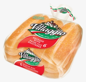 Villaggio® Italian Style Sausage Buns - Villagio Hot Dog Buns, HD Png Download, Free Download