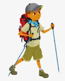 Hiking Clipart Mountain Climber - Mountain Climber Clipart Png, Transparent Png, Free Download