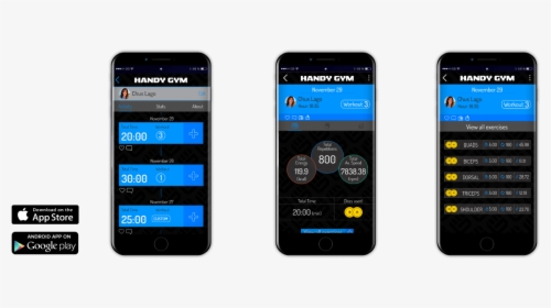 Handygym App - Home - App Store, HD Png Download, Free Download