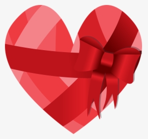Heart, Ribbon, Mašľa, Love, Valentine"s Day, Romance - Kalp Png Kurdele, Transparent Png, Free Download