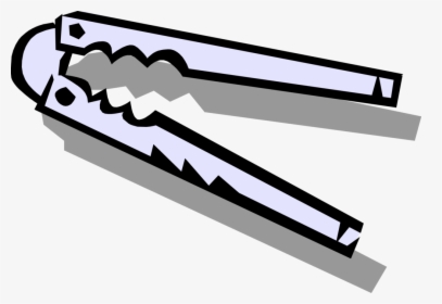 Vector Illustration Of Nutcracker Tool Opens Nuts By - Clip Art Of Nut Cracker, HD Png Download, Free Download