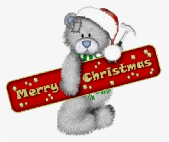 Me To You Bear Christmas Transparent, HD Png Download, Free Download