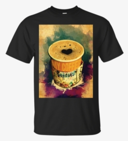 Coffee On The Go With Graffitti Wrap In Budapest T - T-shirt, HD Png Download, Free Download