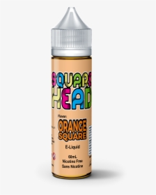 Square Head Orange Square 60ml - Baby Bottle, HD Png Download, Free Download