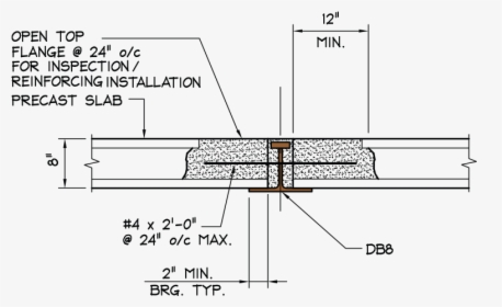 Slab On Steel Beam, HD Png Download, Free Download