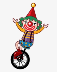 Circus Cartoon Illustration Transprent - Clown Circus Clipart Free, HD Png Download, Free Download