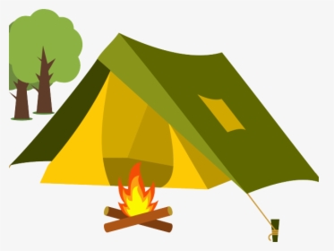 Transparent Fire Clipart - Transparent Camping Clip Art, HD Png Download, Free Download