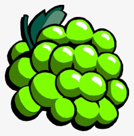 Green - Grapes - Clipart - Grapes Clip Art, HD Png Download, Free Download