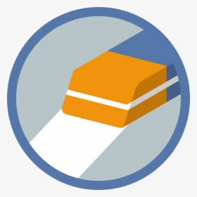 Diagram,orange,logo - Eraser Icon Png, Transparent Png, Free Download