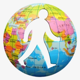 Man Walking Person Free Photo - Persona Caminando En El Mundo, HD Png Download, Free Download