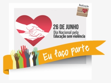Rede Nao Bata Eduque Campanha 26 De Junho, HD Png Download, Free Download