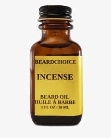 Incense Beard Oil - Glass Bottle, HD Png Download, Free Download