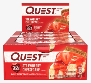 Strawberry Cheesecake - Quest Nutrition Chocolate Caramel, HD Png Download, Free Download