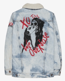 The Weeknd Announces 2017 Merch Release - Weeknd Xo Denim Jacket Levis, HD Png Download, Free Download