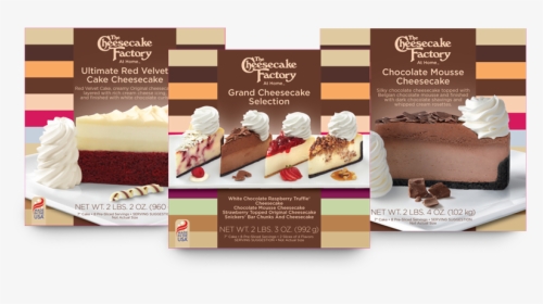 Whole Cheesecakes - Cheesecake Factory At Home Grand Cheesecake Selection, HD Png Download, Free Download