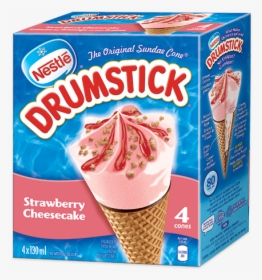 Alt Text Placeholder - Strawberry Cheesecake Ice Cream Drumstick, HD Png Download, Free Download