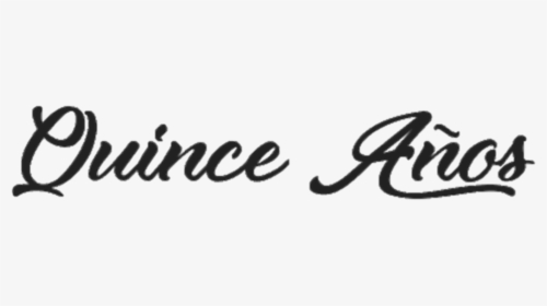 Logo Quinceaños - Es - Calligraphy, HD Png Download, Free Download