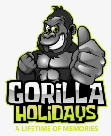 Gorilla Trek Logo - Cartoon, HD Png Download, Free Download