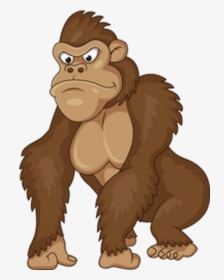 Banner Free Download Ape Clipart Monke - Gorilla Clipart Transparent Background, HD Png Download, Free Download