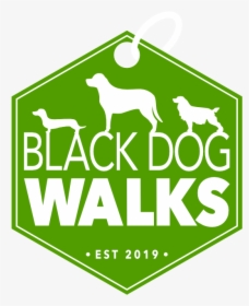 Black Dog Walks - Graphic Design, HD Png Download, Free Download