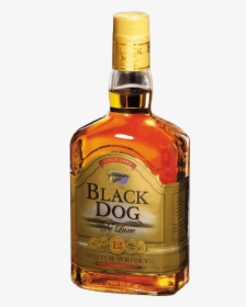 Black Dog 12 Years Old Scotch Whisky - Black Dog Deluxe Aged 12 Yrs Scotch Whisky, HD Png Download, Free Download
