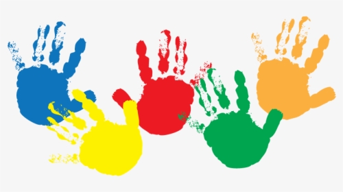 Children Handprints Png, Transparent Png, Free Download
