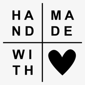 Handmade With Love .png, Transparent Png, Free Download