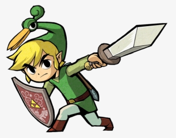 Link Artwork 3 - Zelda Minish Cap Link, HD Png Download, Free Download