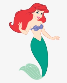 Mermaid Clipart Ariel Pin - Ariel Disney Princess Clip Art, HD Png Download, Free Download