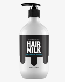 Shampoo Bottle Png - Hair Story Hair Milk, Transparent Png, Free Download