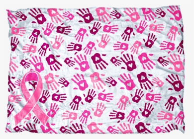 Breast Cancer Handprints - Breast Cancer Hands Prints, HD Png Download, Free Download