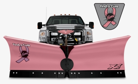 Pink Plow - Pink Fisher Snow Plow, HD Png Download, Free Download