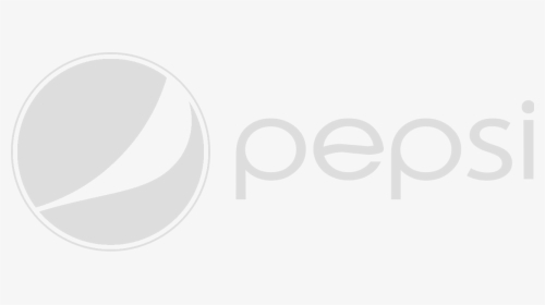 Pepsi Transparent Black And White - Pepsi Logo White Png, Png Download, Free Download