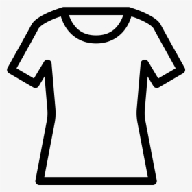 Womens T-shirt Icon - Иконка Футболка, HD Png Download - kindpng