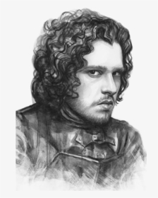 Jon Snow Sketch Drawing, HD Png Download, Free Download